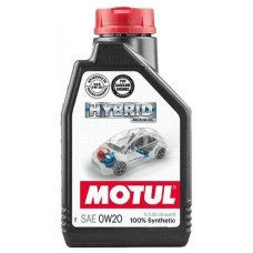 Масло моторное MOTUL Hybrid 0W20 синтетическое 1 л 107141