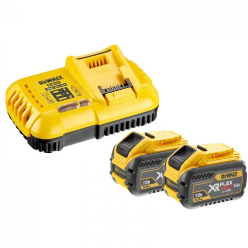 Набор DeWalt 54 В зарядное устройство DCB118 + 2 батареи DCB547 DCB118X2-QW