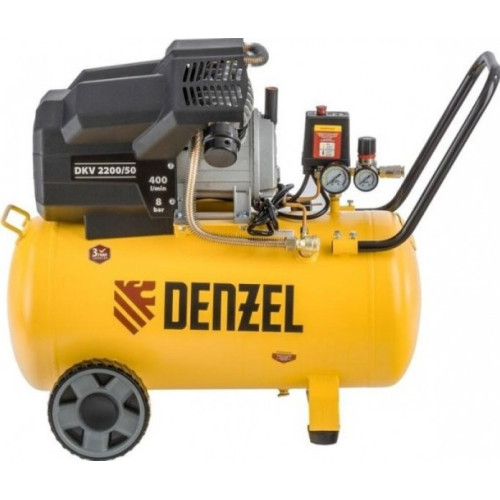 Компрессор поршневой Denzel DKV2200/50,Х-PRO 58083