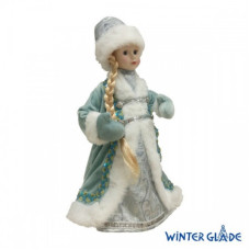 Фигурка Winter Glade Снегурочка 38 см (голубой) M0638