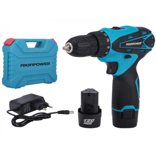 Аккумуляторная дрель-шуруповерт ProfiPower MK-12В T0051