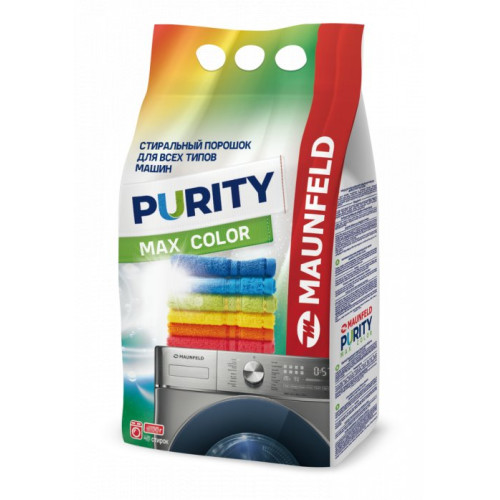 Стиральный порошок Maunfeld Purity Max Color Automat 9000г MWP9000CA