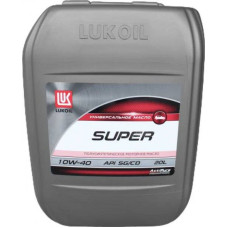 Масло моторное Лукойл Супер SG/CD 10W-40 полусинтетическое 20 л 17363