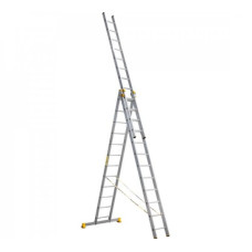 Лестница АЛЮМЕТ 3*12 алюминиевая профессиональная P3 9312
