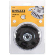 Чашечная щетка DeWalt 100х24ммх5/8