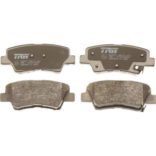 Колодки задние TRW HYUNDAI/KIA/SSANG YONG GDB3594