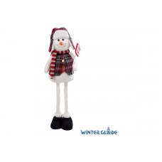 Фигурка Winter Glade Снеговик 90 см на телескопических ногахF4190