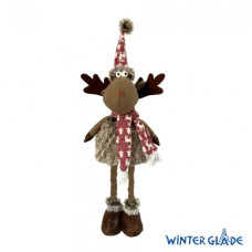 Фигурка Winter Glade Олень 70 см на телескопических ногах F4070