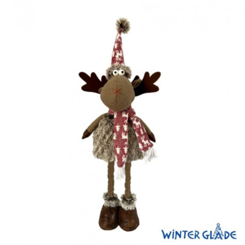 Фигурка Winter Glade Олень 70 см на телескопических ногах F4070