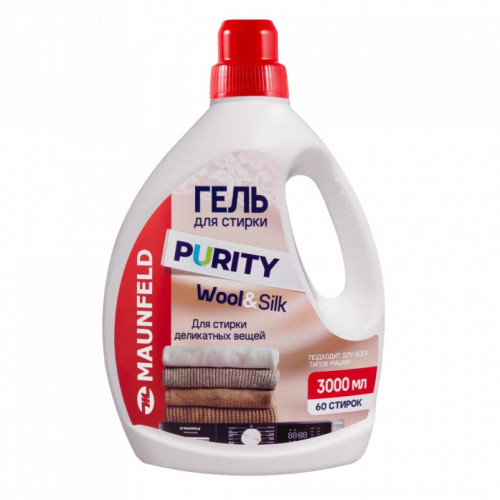 Гель для стирки Maunfeld Purity Wool&Silk 3000мл MWL3000PD