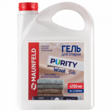Гель для стирки Maunfeld Purity Wool&Silk 4700мл MWL4700PD Гель для стирки Maunfeld Purity Wool&Silk 4700мл MWL4700PD