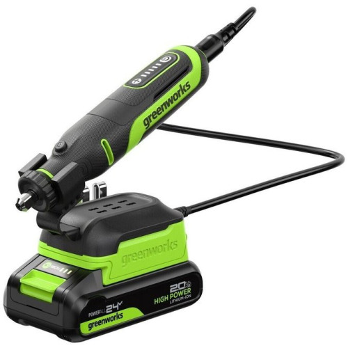 Гравер аккумуляторный GreenWorks G24RT 3200807CUA