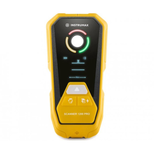 Профессиональный детектор скрытой проводки INSTRUMAX SCANNER 1200 PRO IM0186