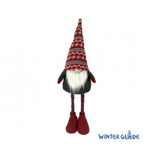 Фигурка Winter Glade Гном 65 см на телескопических ногах F2165