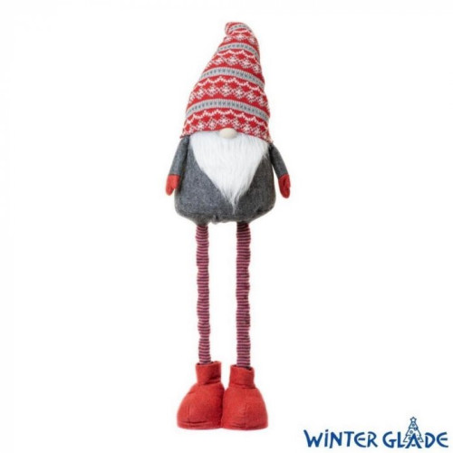 Фигурка Winter Glade Гном 95 см на телескопических ногах F2195