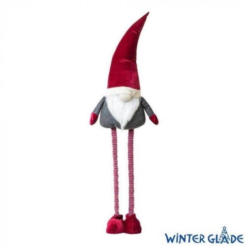 Фигурка Winter Glade Гном 125 см на телескопических ногах F23125