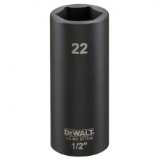 Ударная торцевая головка DeWalt 22 мм 1/2
