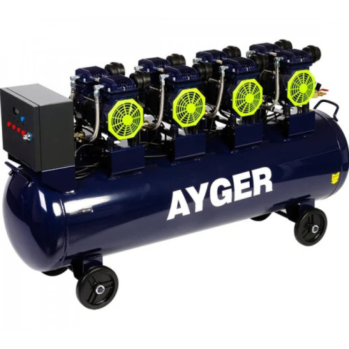 Компрессор безмасляный малошумный Ayger OFC850-150