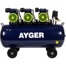 Компрессор безмасляный малошумный Ayger OFC630-100