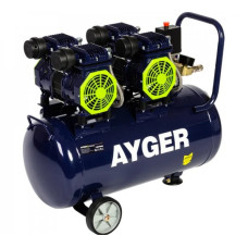 Компрессор безмасляный малошумный Ayger OFC510-50
