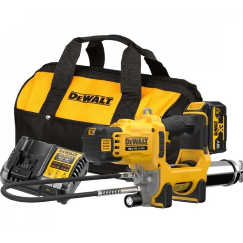 Аккумуляторный смазочный пистолет DeWalt DCGG581P1G-QW