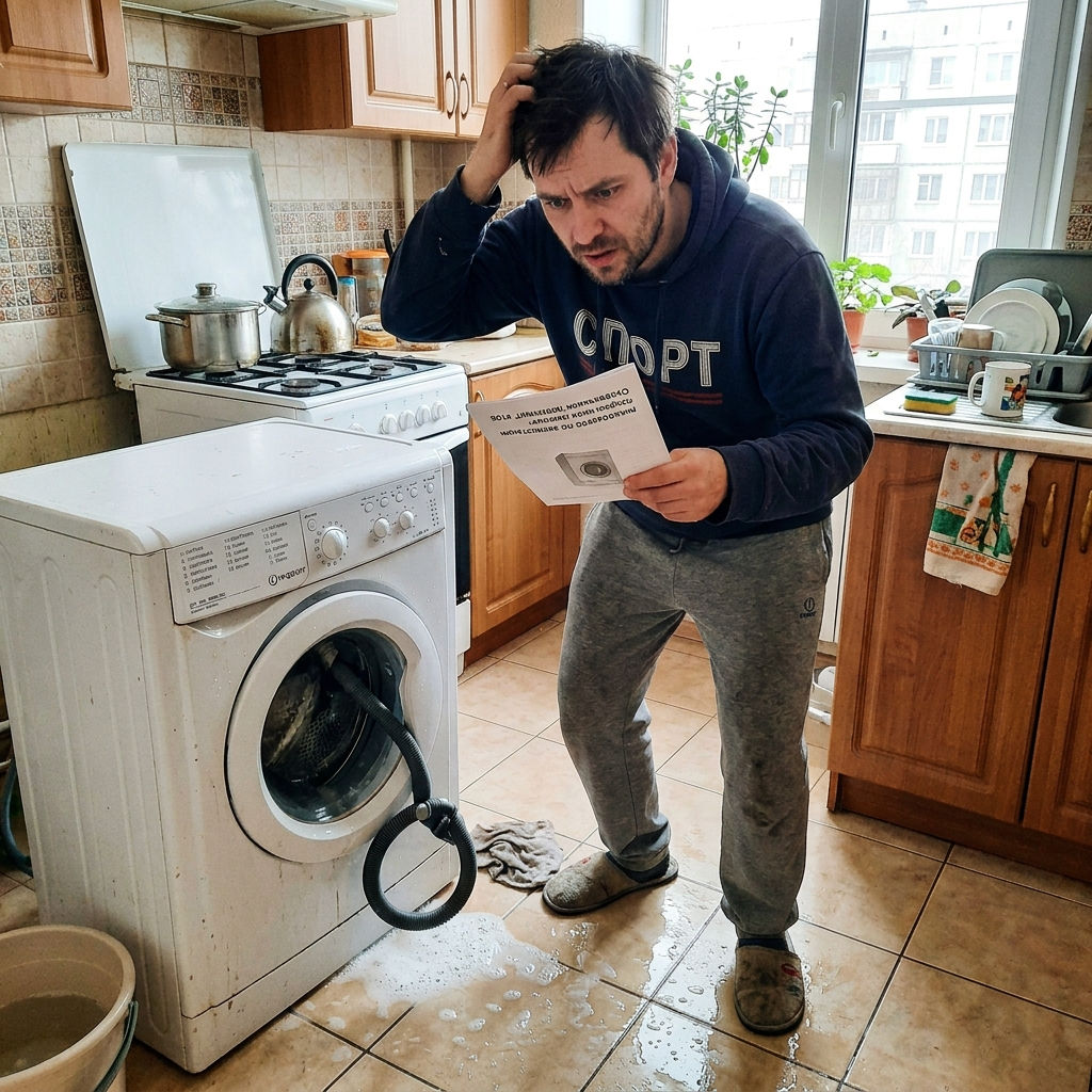 Ошибки при установке бытовой техники